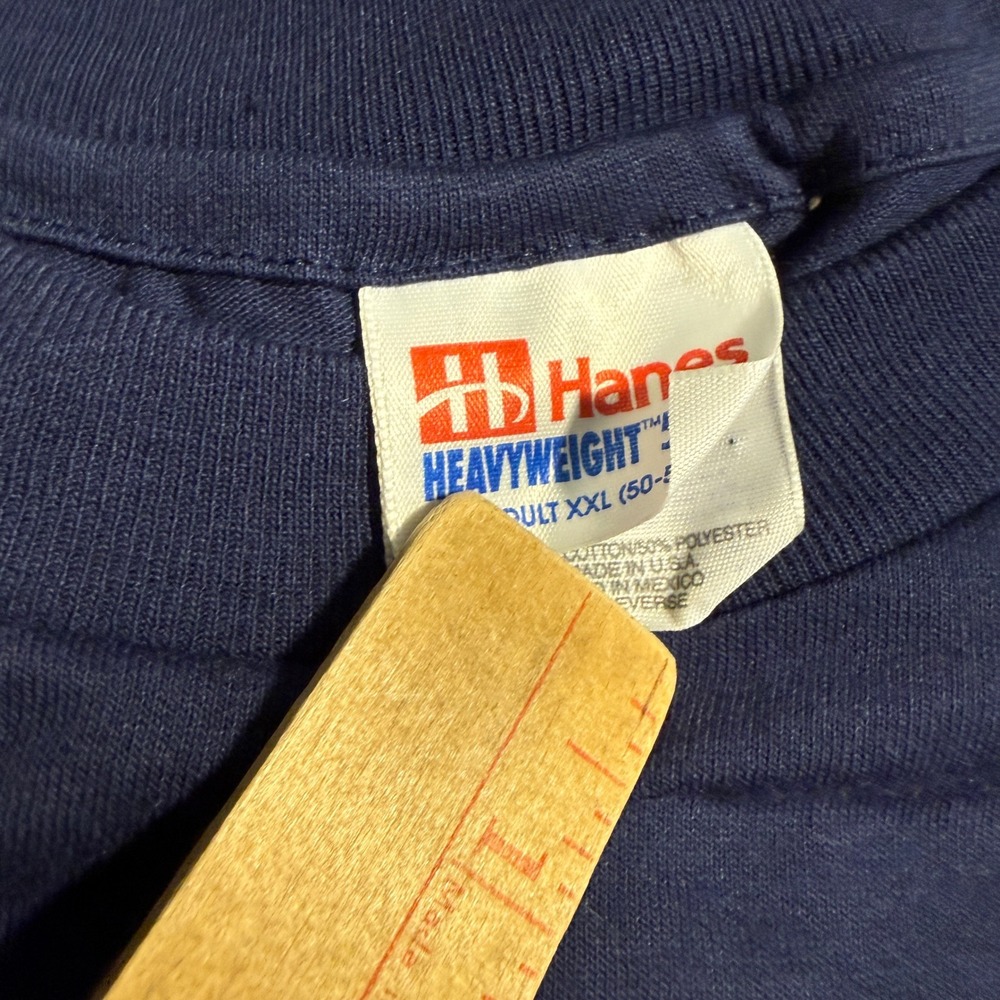 Vintage 1996 McDonalds Arch Deluxe T-Shirt Navy XXL Single Stitch‎ - Picture 4 of 7